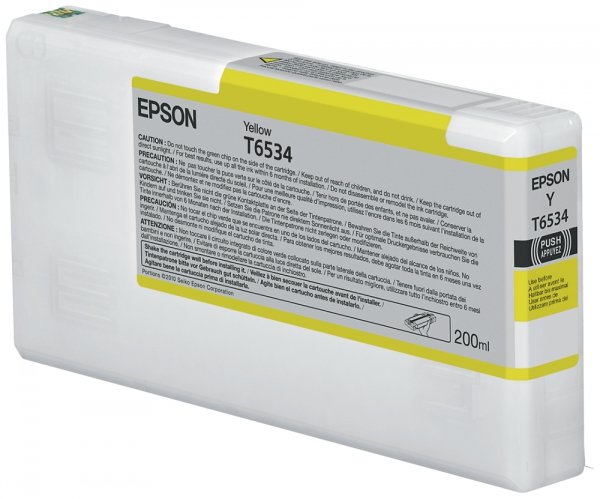 Tusz EPSON C13T653400. yellow. 200ml. Epson Stylus Pro 4900 C13T653400