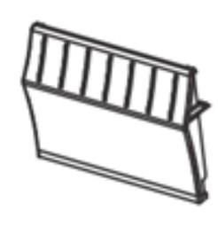 Części / ZEBRA / kit front lower panels ZT220/210 