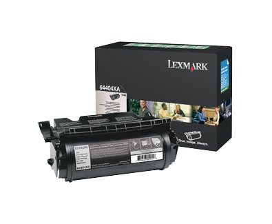 Toner Lexmark 64404XE. black. 32000s. return. extra duża pojemnośÄ‡. Lexmark T644 64404XE