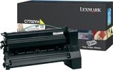 Toner Lexmark C7702YH. yellow. 10000s. high capacity. Lexmark C77X C7702YH