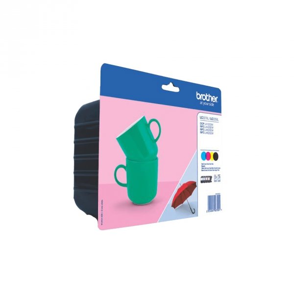 Tusz Brother LC-227XLVALBP. CMYK. Brother MFC-J4420DW. MFC-J4620DW LC227XLVALBP