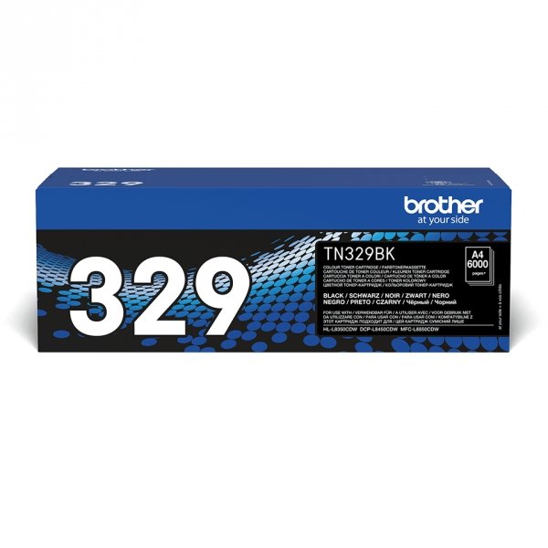Toner Brother TN-329BK. black. 6000s. Brother HLL-8350CDW.HLL-9200CDWT TN329BK