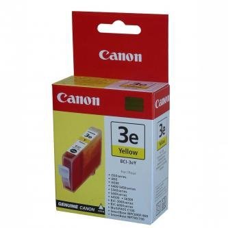 Canon oryginalny wkład atramentowy / tusz BCI3eY. yellow. 280s. 4482A002. Canon BJ-C3000. 6000. 6100. S400. 450. C100. MP700 4482A002