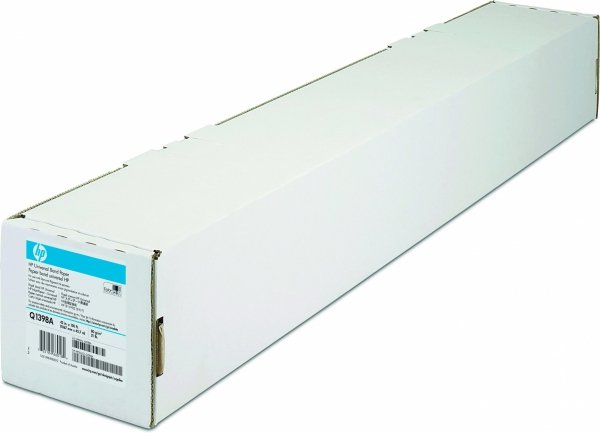 Papier do plotera / HP / 1067/45.7m/Universal Bond Paper. 1067mmx45.7m. 42. Q1398A. 80 g/m2. uniwersalny papier. biały. do drukarek atramentowych. rolk Q1398A