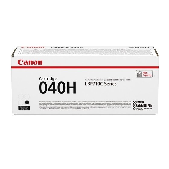 Toner Canon 040H, black, 12500s, 0461C001, high capacity, Canon imageCLASS LBP712Cdn,i-SENSYS LBP710Cx, LBP712Cx, O