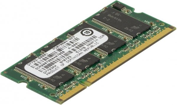 Części / HP / DIMM-512MB DDR 200PIN SDRAM BK 512MB DDR, 512 MB, Color  LaserJet 3000, 3800, 4650, 4700, 5550, DDR, 200-pin SO-DIMM, 1 x 512 MB, 1 pc(s)