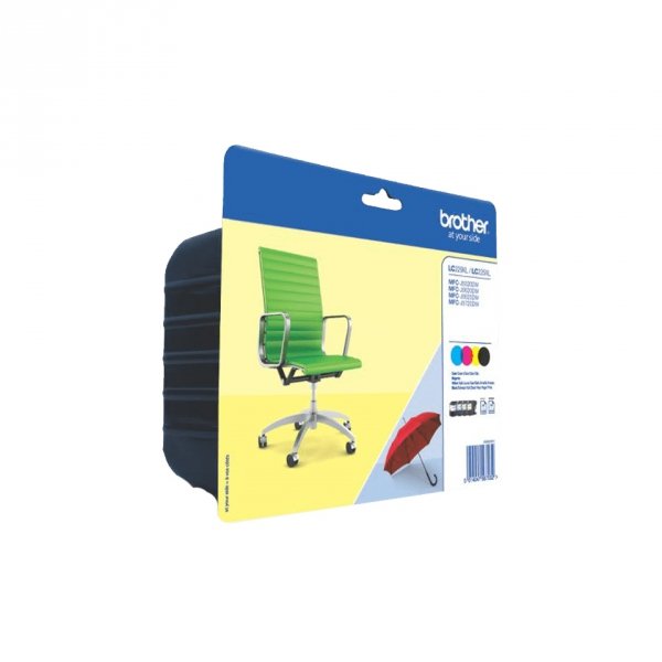 Tusz Brother LC-229XLVALBP. CMYK. Brother MFC-J5320DW. MFC-J5620DW. MFC-J5720DW LC229XLVALBP