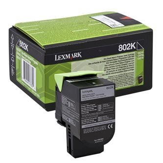 Toner Lexmark 80C20K0, black, 1000s, return, Lexmark CX310dn, CX310n, CX410de, CX410 80C20K0