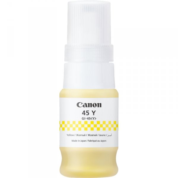 Tusz Canon GI-45 Y, 6287C001, yellow, 3000s