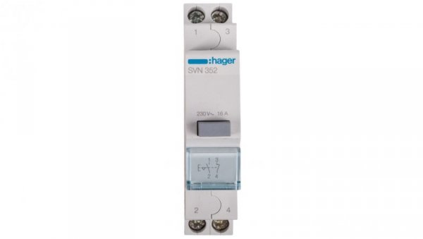 Przełącznik przyciskowy 16A 1Z 1R SVN352