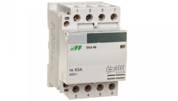 Stycznik modułowy 63A 4Z 0R 230V AC ST63-40