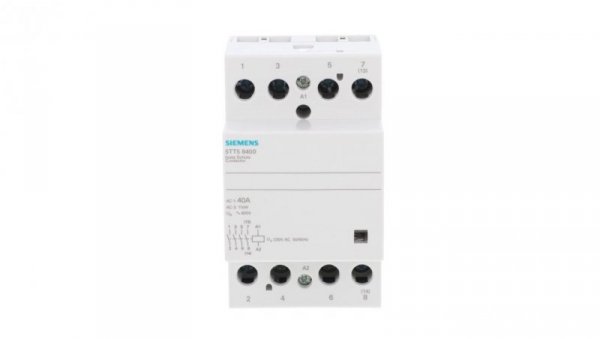 Stycznik modułowy 40A 4Z cewka 230V AC SENTRON 5TT5840-0