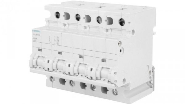 Rozłącznik modułowy 125A 3P+N 400V możliwy wyzwalacz 5TE2814-0