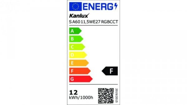 Żarówka LED SMART S A60 11,5W E27 RGBCCT 33642