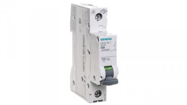 Wyłącznik nadprądowy 1P C 20A 6kA AC 5SL6120-7