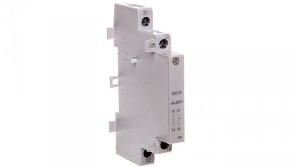 Styk pomocniczy do styczników serii 22.32/22.34 konfiguracja 1Z 1R 022.35