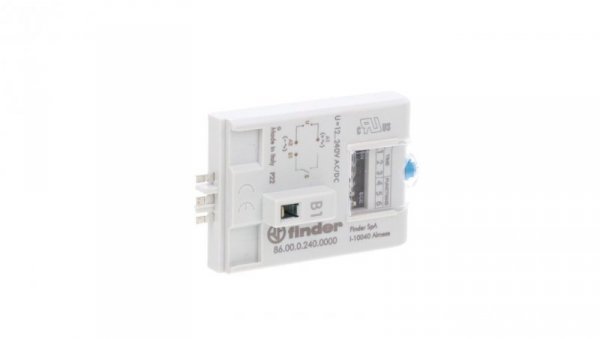 Moduł czasowy wielofunkcyjny 12-240VAC/DC do gniazd przekaźników F86-00-0-240-0000