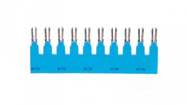 Mostek grzebieniowy 10-torowy niebieski 859-410/000-006 /25szt./