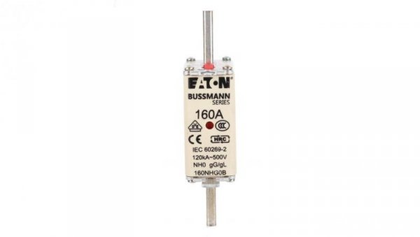 Wkładka bezpiecznikowa NH0 160A gL/gG 500V160NHG0B
