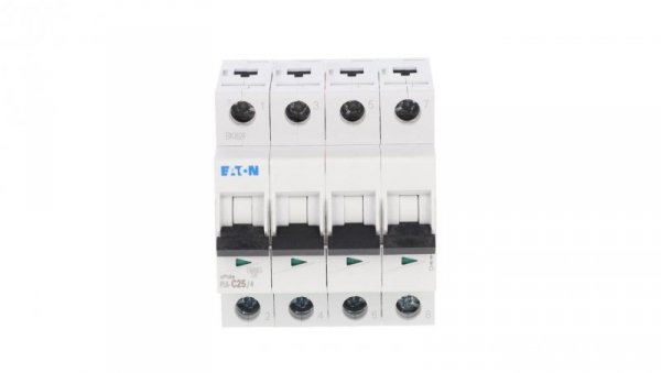 Wyłącznik nadprądowy 4P C 25A 6kA AC PL6-C25/4 166523