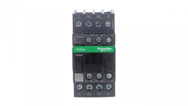 TeSys Deca Stycznik mocy 25A 2Z 2R 24V DC 1Z 1R LC1D258BD