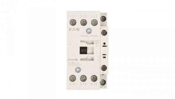 Stycznik mocy 25A 3P 230V AC 0Z 1R DILM25-01(230V50HZ,240V60HZ) 277164