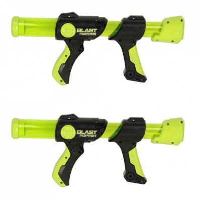 Pistolet na kulki piankowe zestaw +  maska ochronna 2 szt.