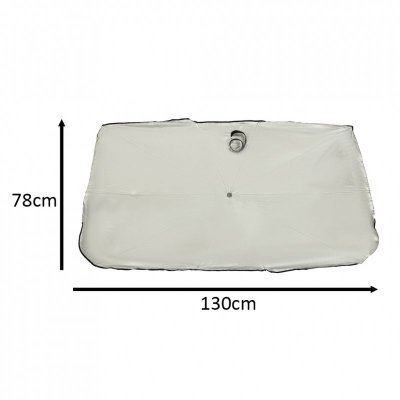 Parasol osłona przeciwsłoneczna na przednią szybę do samochodu auta mata składana UV 78x130cm