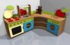 zestaw szafek kuchennych dla dziecka,kącik kuchnia,kącik kuchenny,kąciki dla dziecka