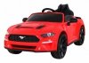 Autko Ford Mustang GT na akumulator dla dzieci Czerwony