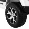 Jeep Wrangler Rubicon na akumulator dla dzieci Biały + Pilot