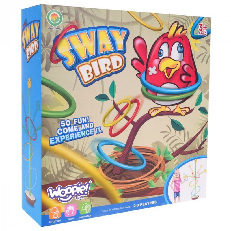 WOOPIE Gra Zręcznościowa Serso Tańczący Ptaszek XXL do 90 cm