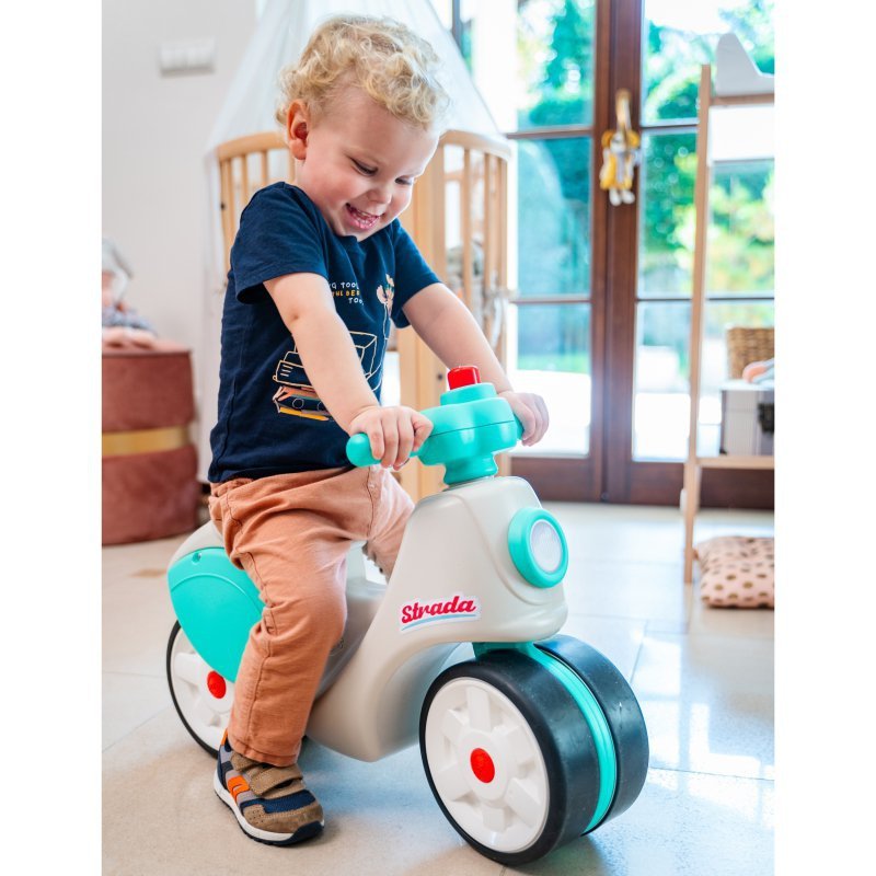 FALK  Jeździk Scooter Strada Retro Ciche Opony od 1 Roku