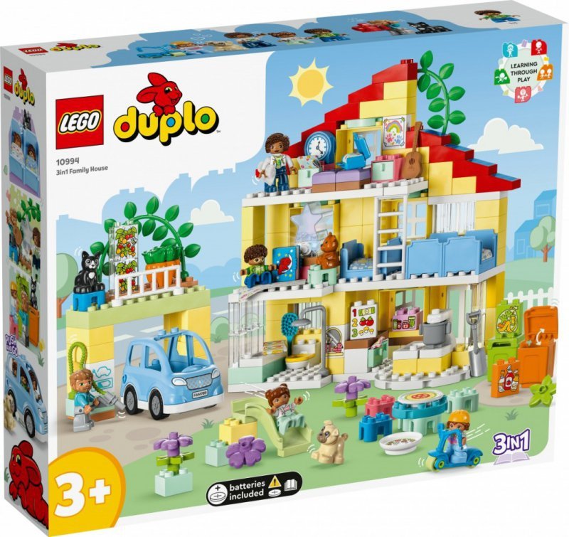 LEGO Klocki DUPLO 10994 Dom rodzinny 3 w 1