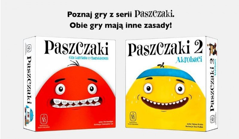 Nasza księgarnia Gra Paszczaki 2 Akrobaci