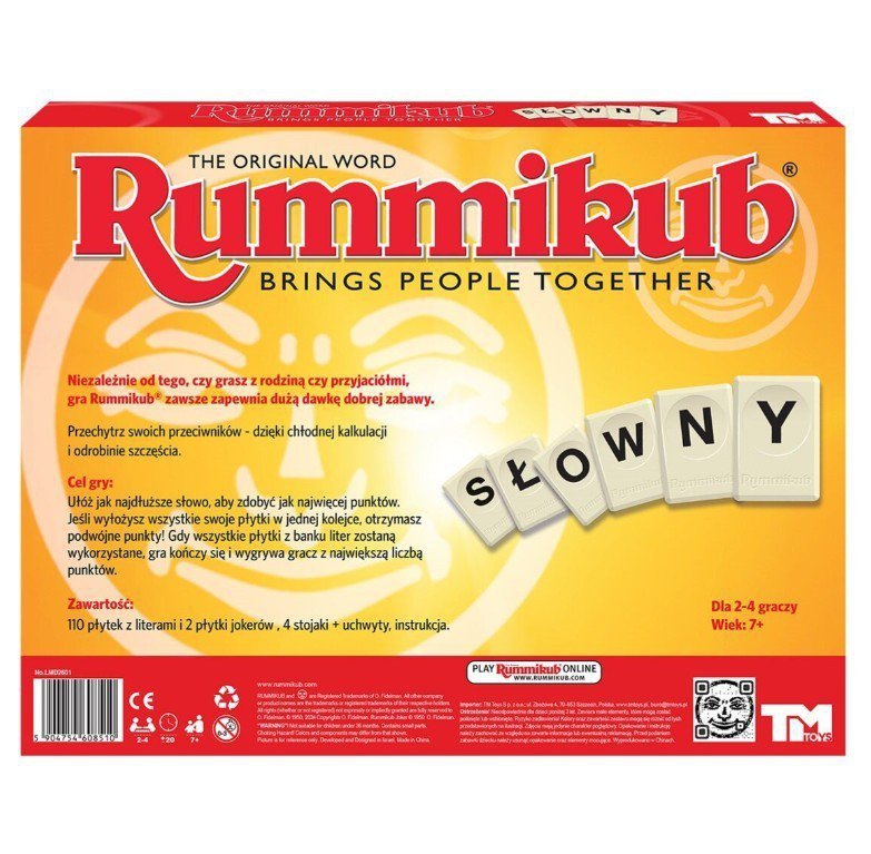Tm Toys Gra Rummikub Słowny