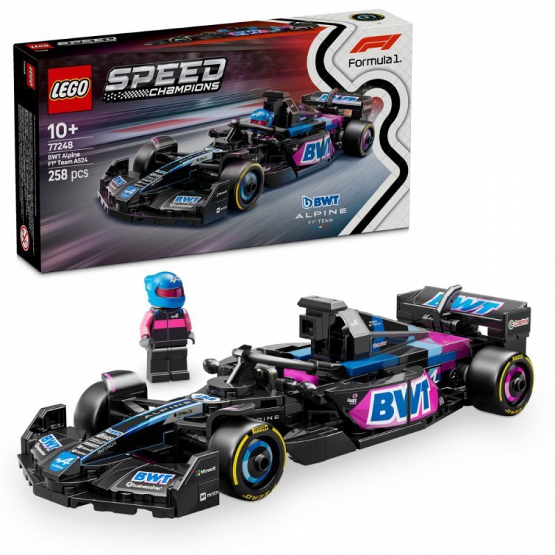 LEGO Klocki Speed Champions 77248 Bolid F1 BWT Alpine Team A524