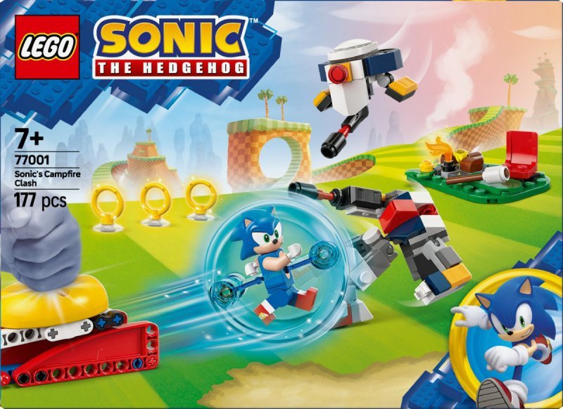 LEGO Klocki Sonic 77001 Sonic i biwakowa bitwa