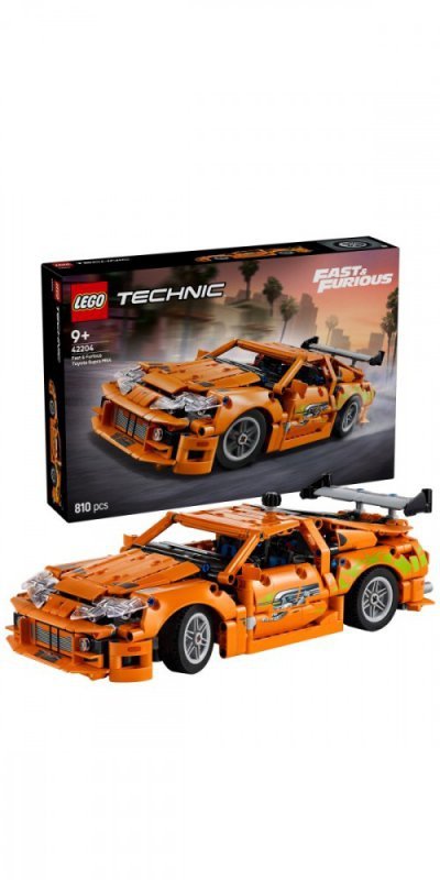 LEGO Klocki Technic 42204 Fast and Furious Toyota Supra MK4