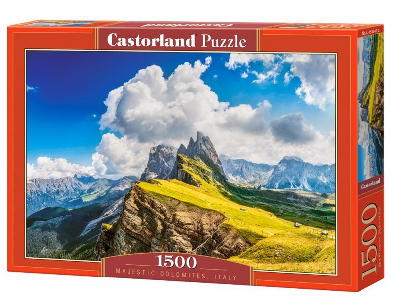 Castor Puzzle 1500 elementów Majestatyczne Dolomity Włochy