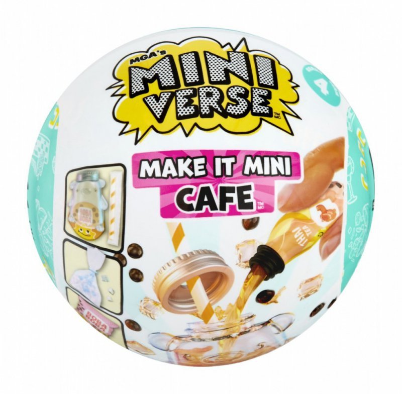 MGA Figurki Miniverse Make It Mini Foods: Cafe 1 sztuka