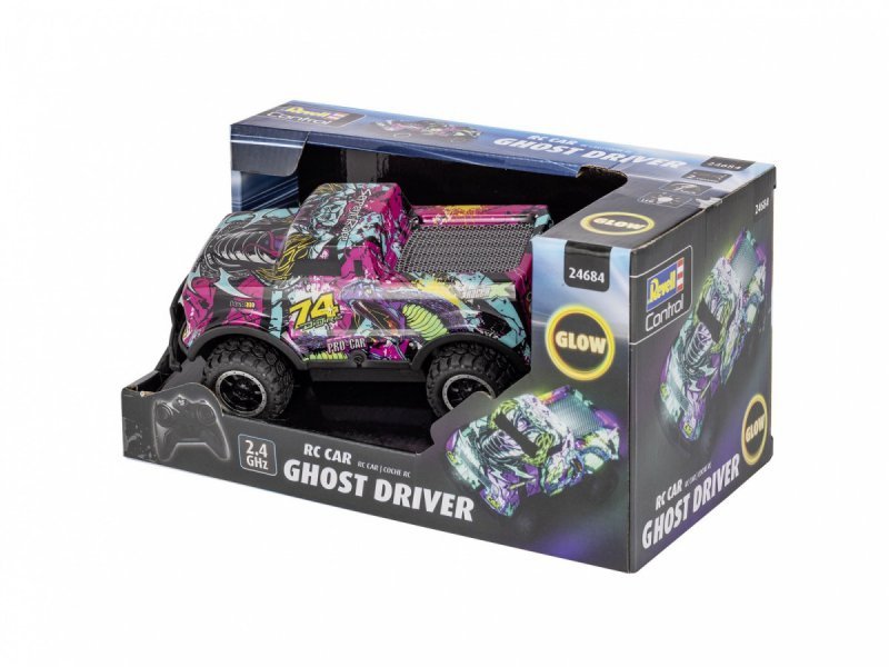Revell RC Auto zdalnie sterowane RC Car Ghost Driver - fioletowe