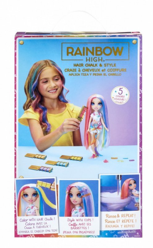 MGA Lalka Rainbow High Hair Chalk & Style Amaya