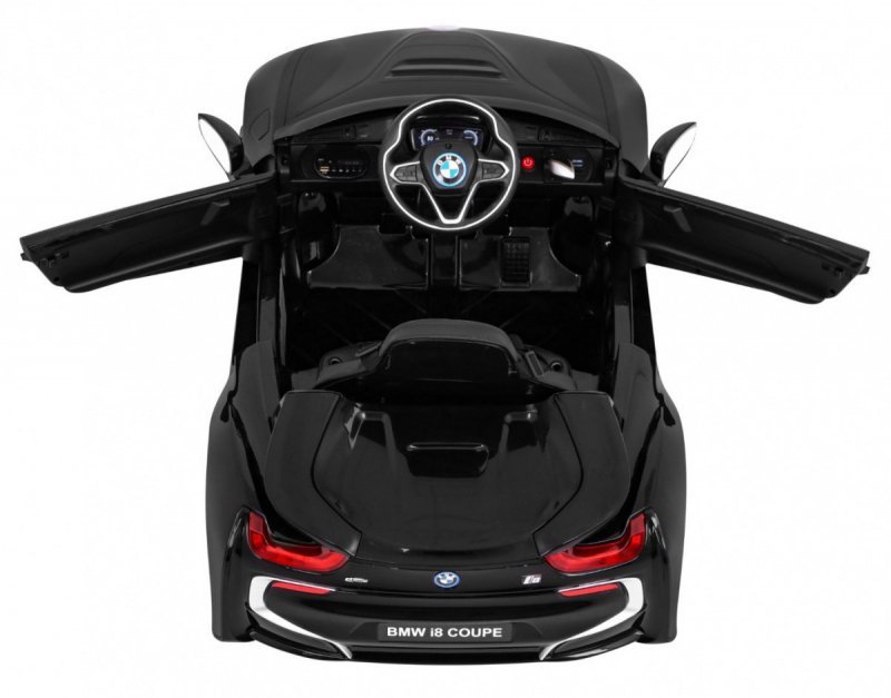 BMW I8 Lift Auto na akumulator Czarny + Pilot