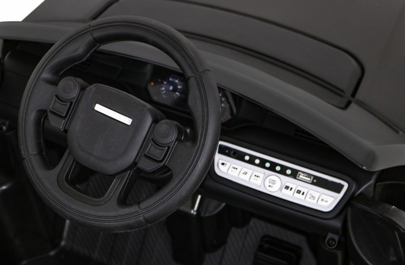 Land Rover Discovery Sport dla dzieci Czarny SUV + Pilot