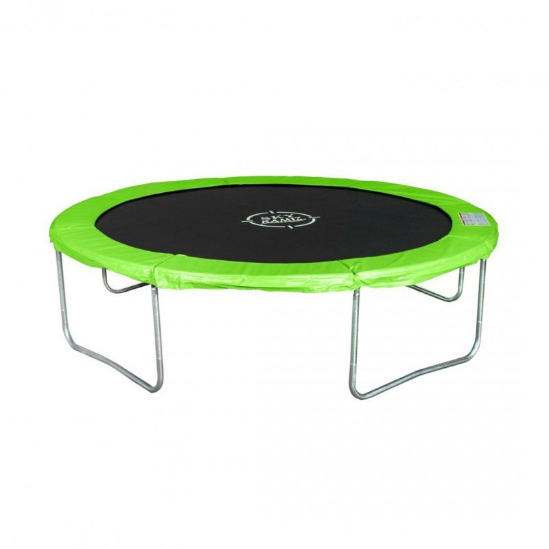 Trampolina ogrodowa SkyRamiz 427cm 14FT dla dzieci Zielony + Akcesoria