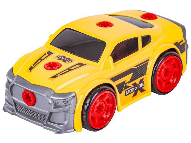 Sportowy Samochód do rozkręcania i skręcania 2w1 TUNING + Wkrętarka