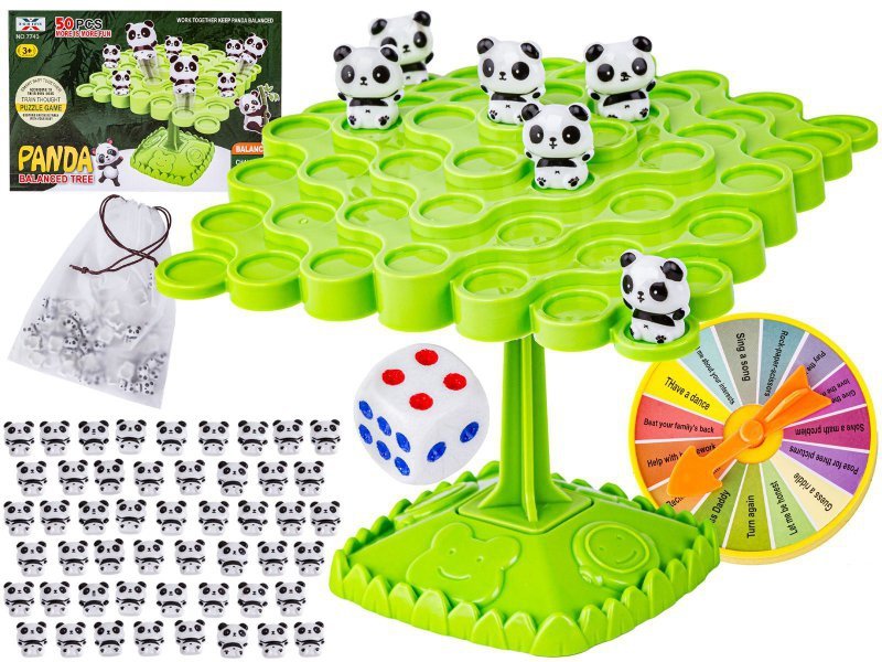 Balansujące Pandy Drzewo Edukacyjna gra dla dzieci &quot;Panda Balanced Tree&quot;, Układanka