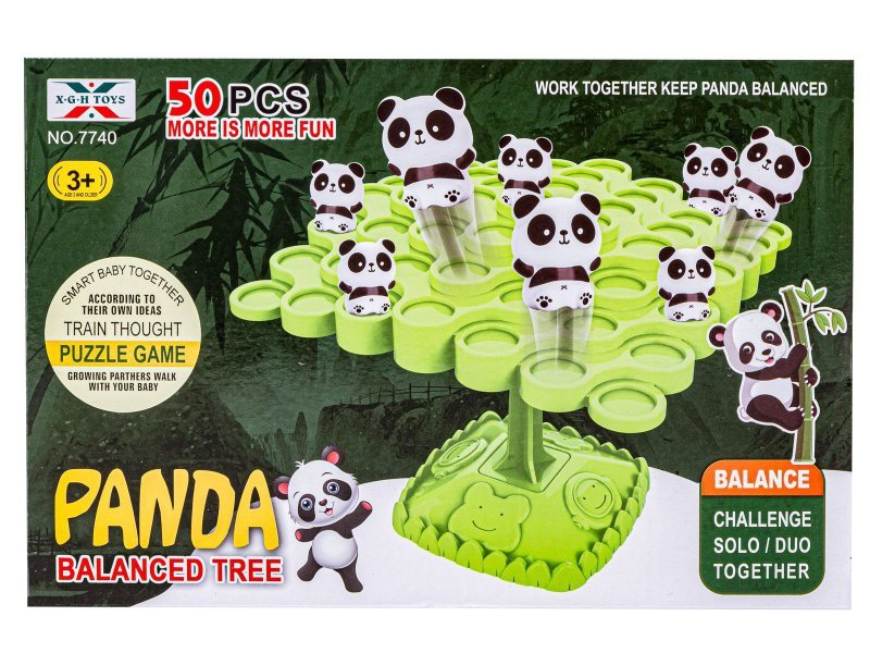 Balansujące Pandy Drzewo Edukacyjna gra dla dzieci &quot;Panda Balanced Tree&quot;, Układanka