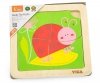 Viga 50140 Puzzle na podkładce - biedronka